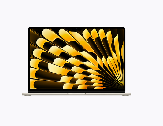 MacBook Air 13 MW103 M4 Starlight front view