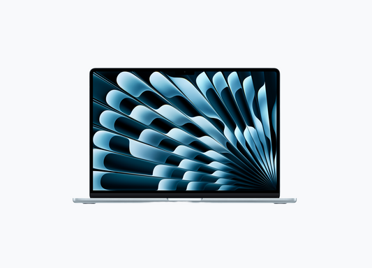 MacBook Air 13 MC6T4 M4 Sky Blue front view