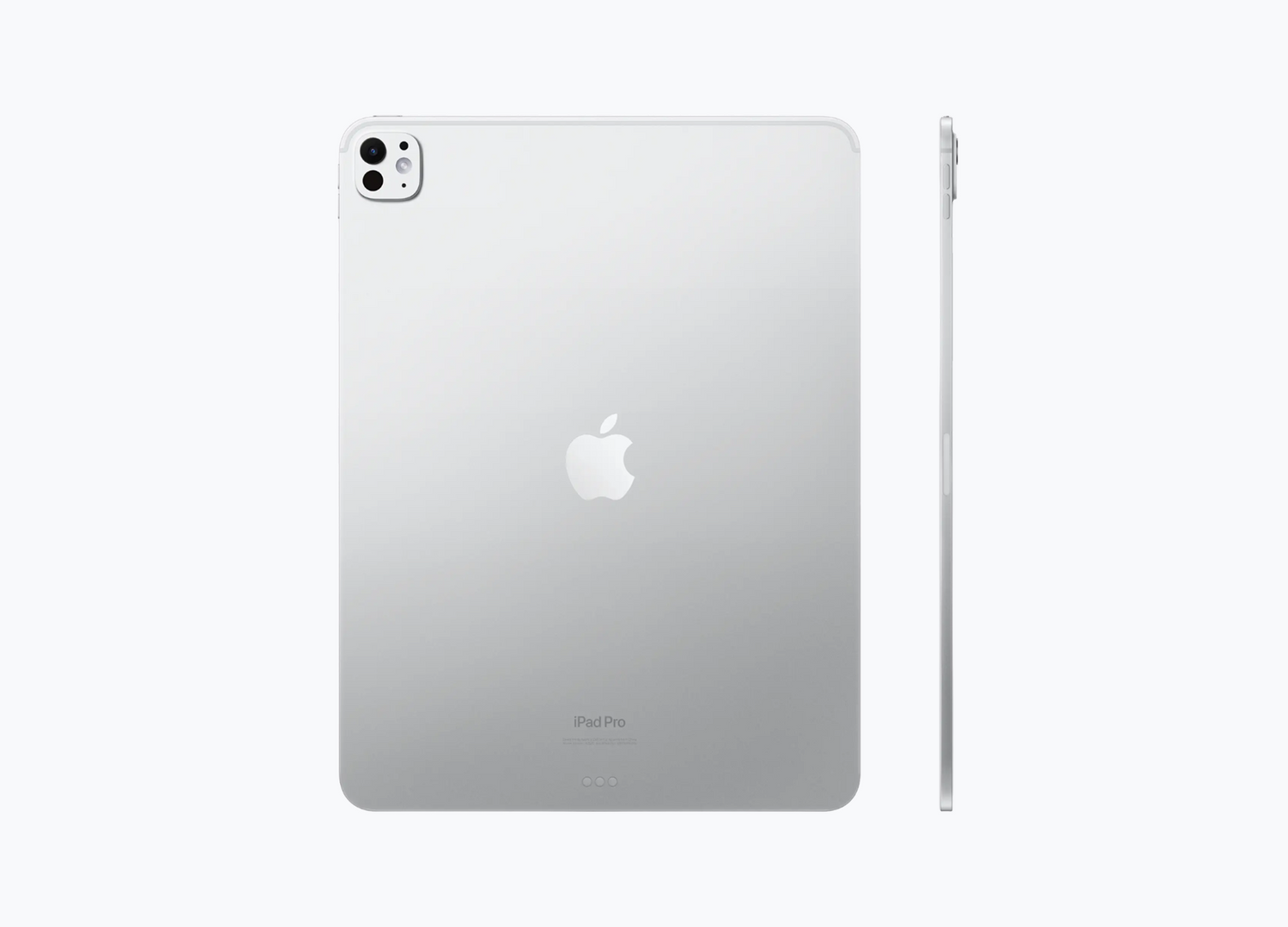 iPad Pro 13 M4 Silver thin aluminum design