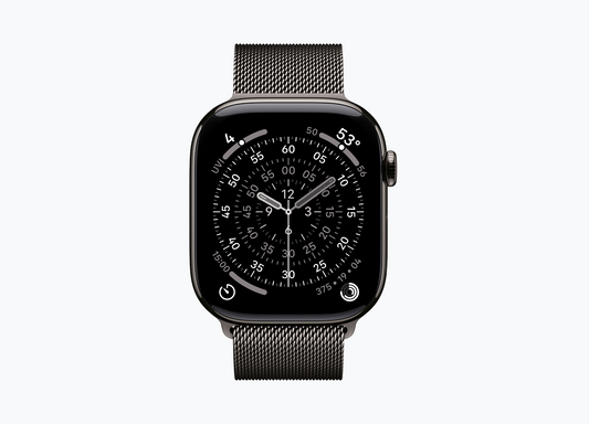 Apple Watch Series 11 titanium Milanese Loop 46mm GPS Cellular