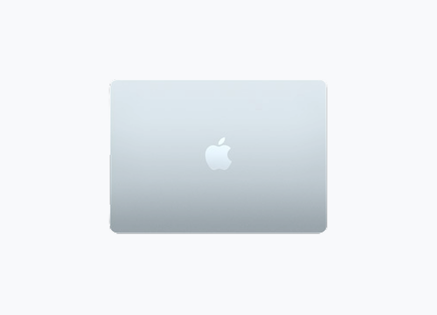 MacBook Air 13 M4 Sky Blue slim body