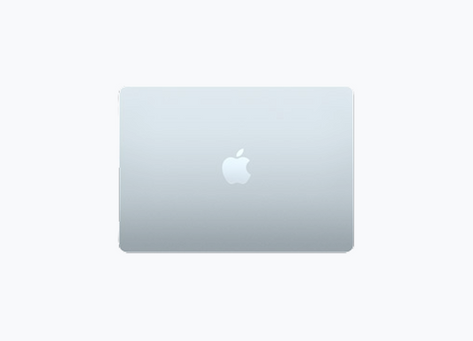 MacBook Air 13 M4 Sky Blue slim body