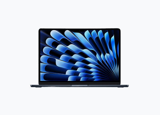 MacBook Air 13 MW123 M4 Midnight front view