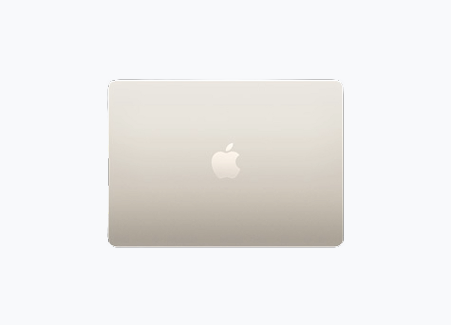 MacBook Air 13 M4 Starlight thin design