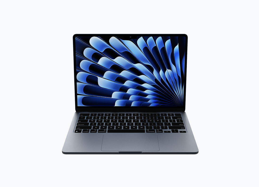 Meet the MacBook Air 13 MW123 M4 – 16GB Power in a Stunning Midnight Finish