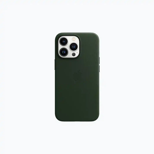APPLE IPHONE 13PRO MAX LEATHER CASE MAGSAFE GREEN