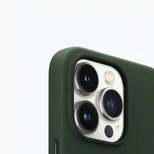APPLE IPHONE 13PRO MAX LEATHER CASE MAGSAFE GREEN