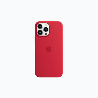 APPLE IPHONE 13PRO MAX SILICON CASE RED