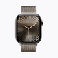 Apple Watch Series 10 Titanium Case Milanese Loop 42mm GPS + Cellular