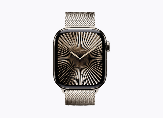 Apple Watch Series 10 Titanium Case Milanese Loop 46mm GPS + Cellular