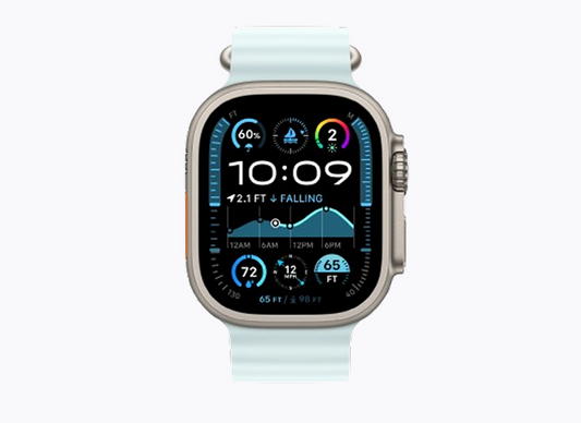 Apple Watch Ultra 2 49MM Natural Titanium front
