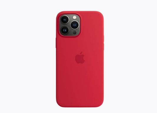 APPLE IPHONE 13PRO MAX SILICON CASE RED