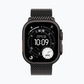 Apple Watch Ultra 3 Titanium 49mm front view
