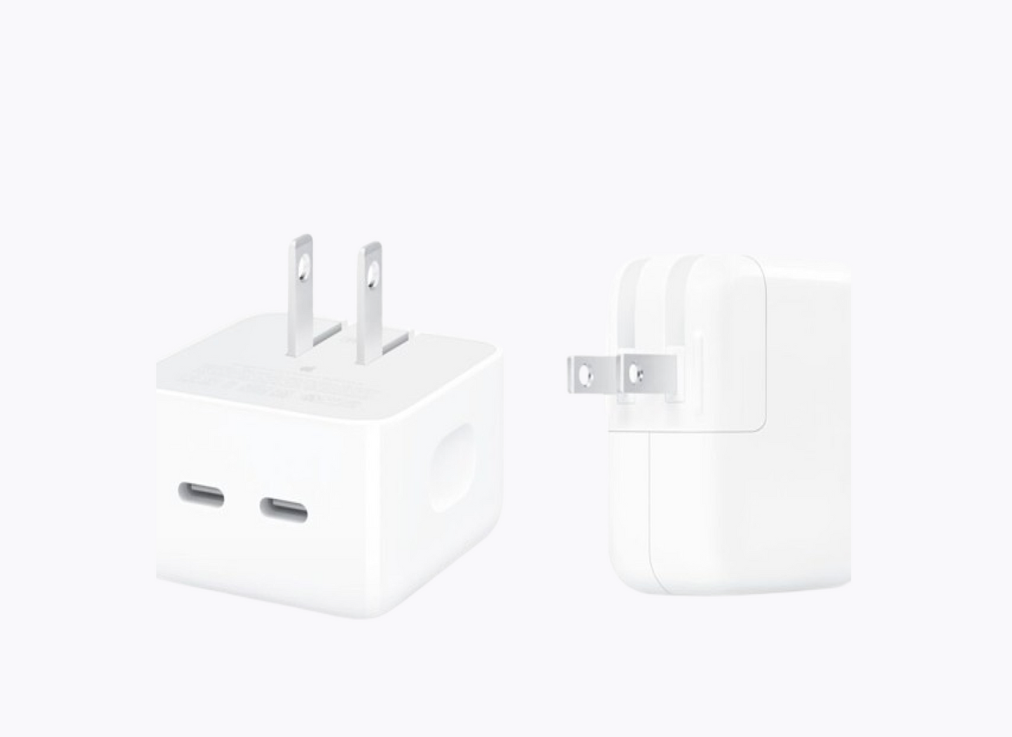 35W Dual USB-C Port Compact Power Adapter
