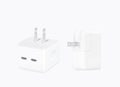 35W Dual USB-C Port Compact Power Adapter