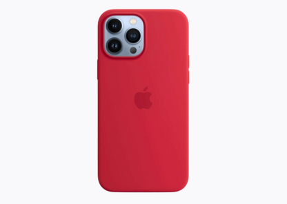 APPLE IPHONE 13PRO MAX SILICON CASE RED