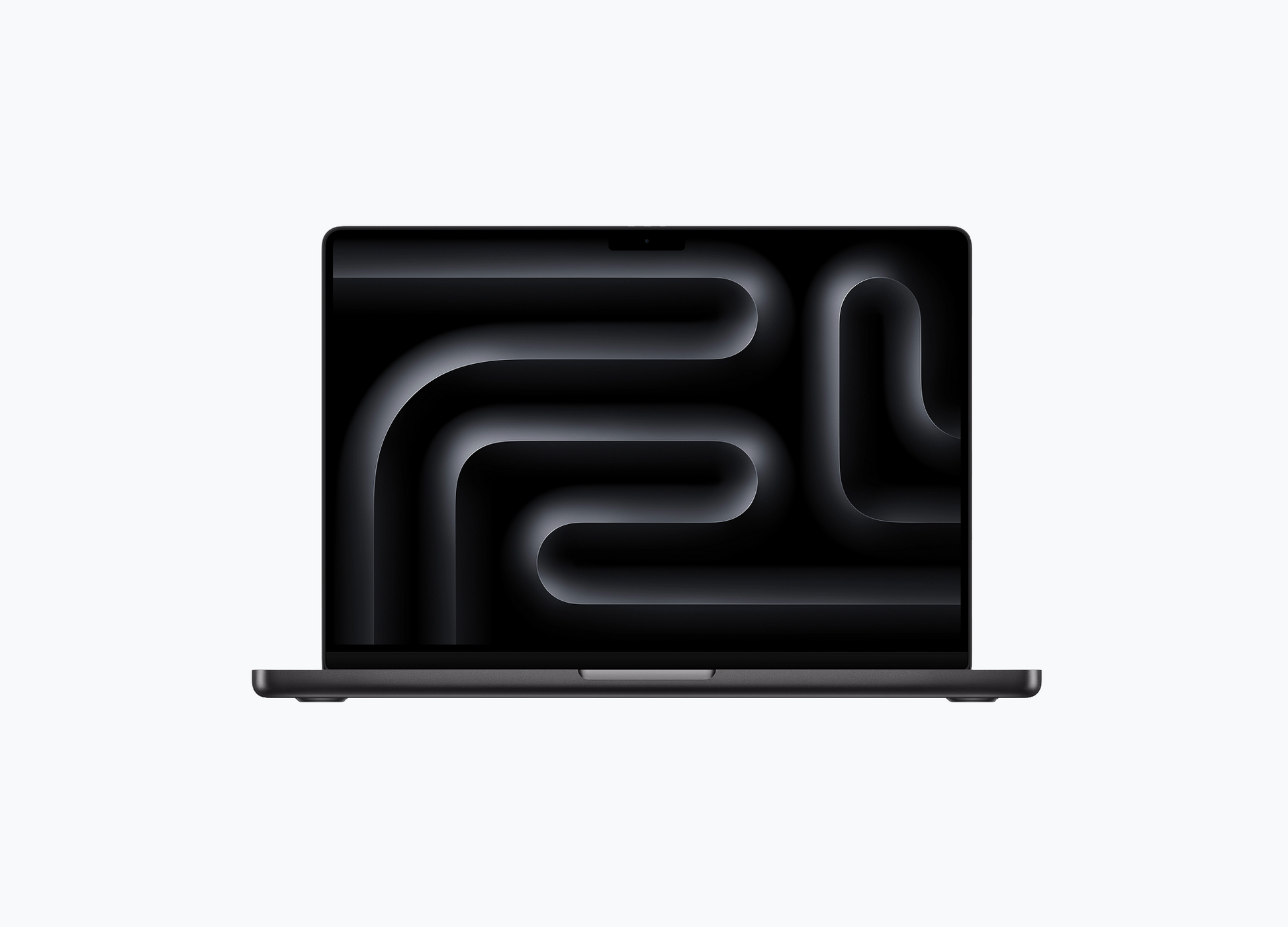 Macbook Pro 14 M5 CTO 16GB 2TB Space Black front view

