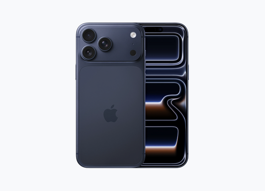 Apple iPhone 17 Pro Max 2TB Deep Blue large front display
