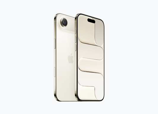 Apple iPhone Air 256GB Light Gold front view
