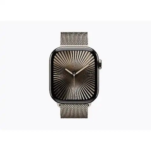 Apple Watch Series 10 Titanium Case Milanese Loop 42mm GPS + Cellular