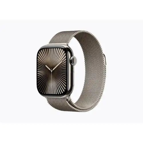 Apple Watch Series 10 Titanium Case Milanese Loop 46mm GPS + Cellular