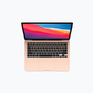 Apple MacBook Air MGNE3 M1 8 Core CPU 8 Core GPU 8GB 512 13 Inches Gold